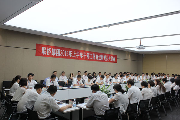 集团公司召开2015上半年工作会议暨党员共建会