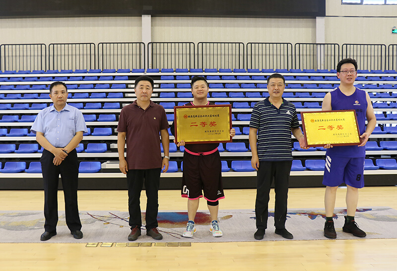 联桥集团获得高新区职工篮球比赛二等奖(图1)